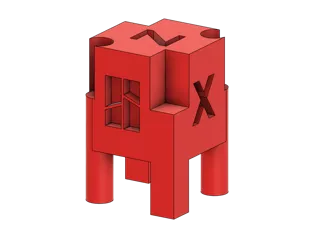 Calibration cube for Retraction and Overhang