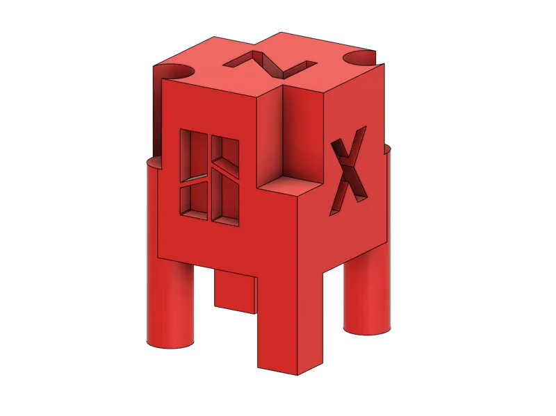 Calibration cube for Retraction and Overhang