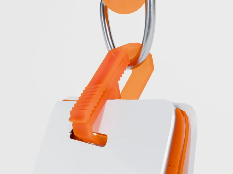 Secure Badge Clip