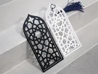 Marque-page Coran (Mushaf) à motif islamique — photo 1