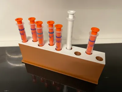Syringe holder - Laboratory & medicine
