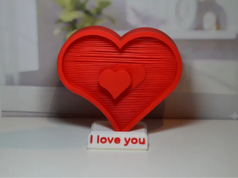 Hearts in a heart - String art