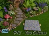P1S - Two Colour Path - 150 x150mm