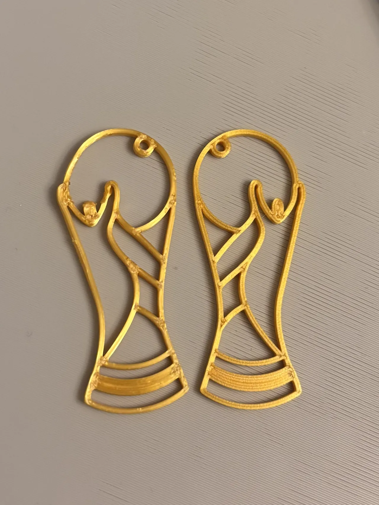 World Cup Styled Earrings view 2