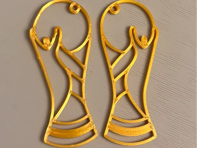 World Cup Styled Earrings