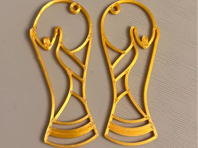 World Cup Styled Earrings