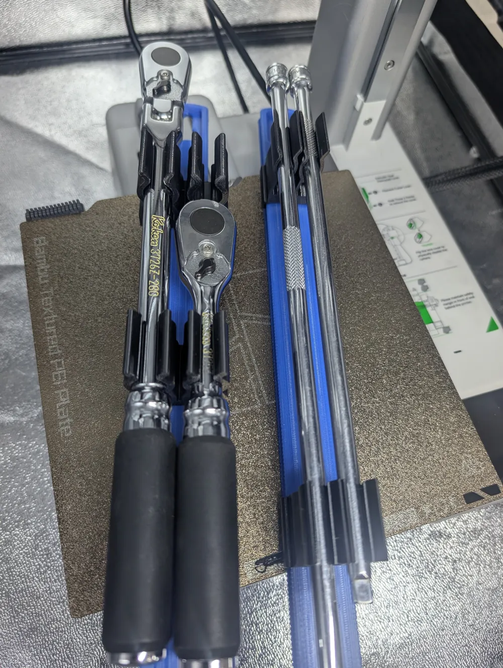 Ultimate Socket Rail Dual Ratchet Extension Holder - Free 3D Print ...