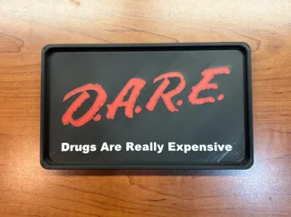 DARE rolling tray