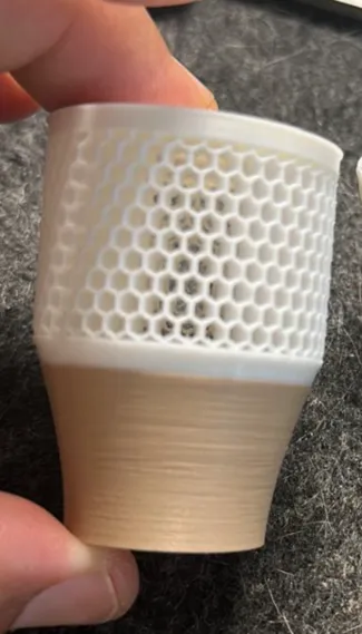 Filtering coverege for 23 mm tube