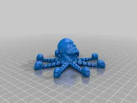 Figurine poulpe-rocher — photo 1