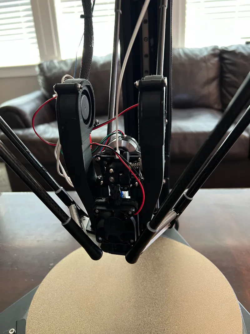 FLSUN SR Mount for Sherpa Extruder/5150 Fans/Dragonfly HF Hot End