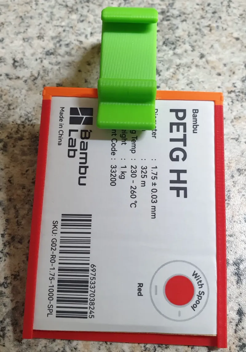 Regal Etikett für Etikettenhalter 1" (25,4mm)