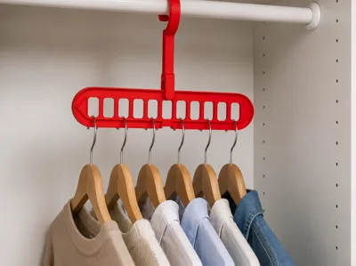 Cloth Rack for multiple hangers