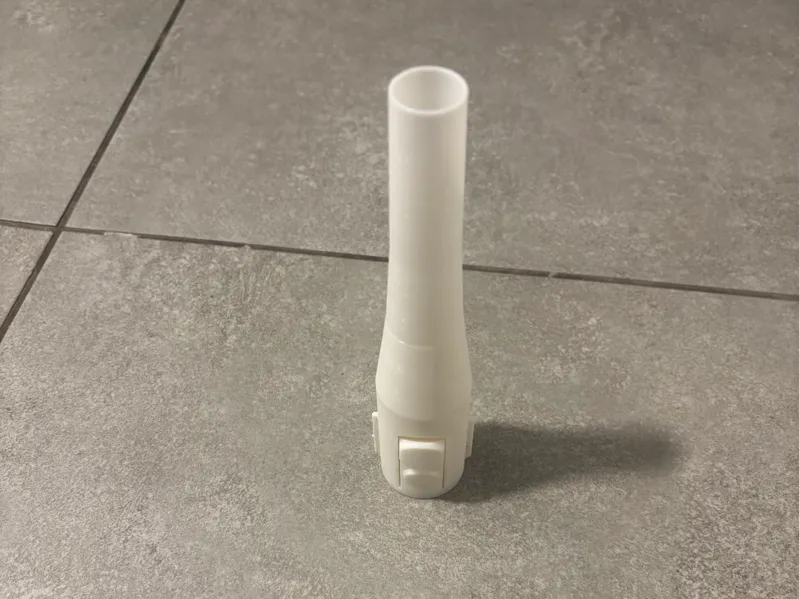 Dyson V12 connector for iRobot 405 trash bag