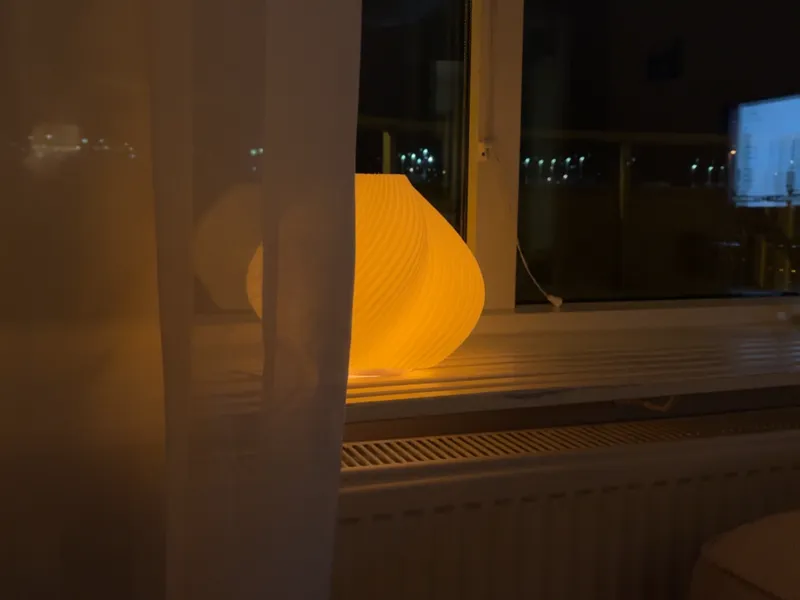 Glasslampa 