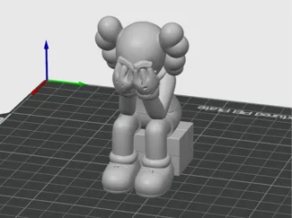 Kaws figurine
