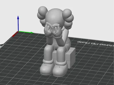 Kaws  figurine