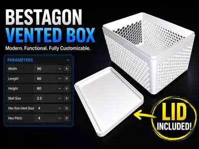 Parametric Ventilated Box / Storage / Container