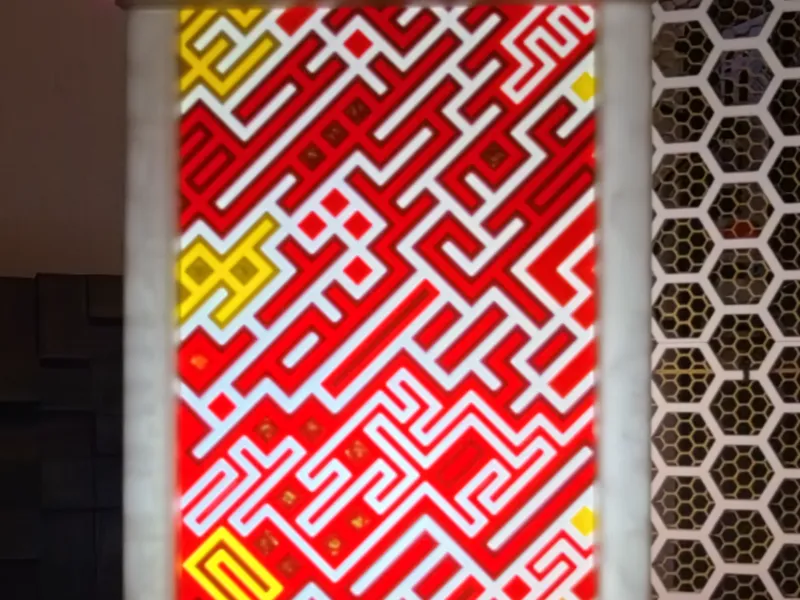 Maze pattern lampshade for my TTL
