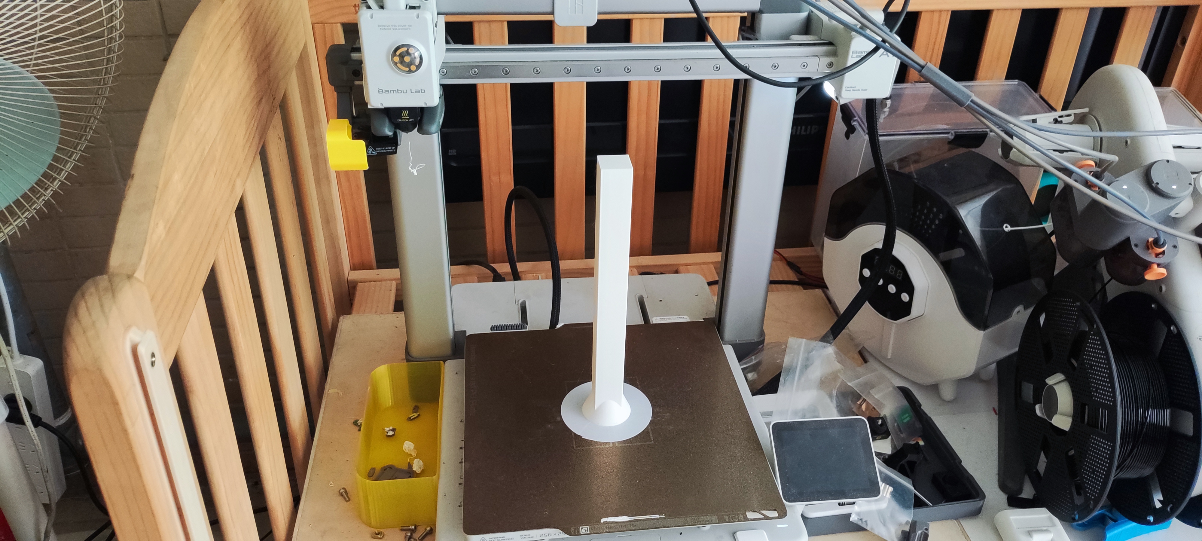 Miniatura 3 do modelo 3D A2L细高件振纹测试（兼容A1、A1mini）