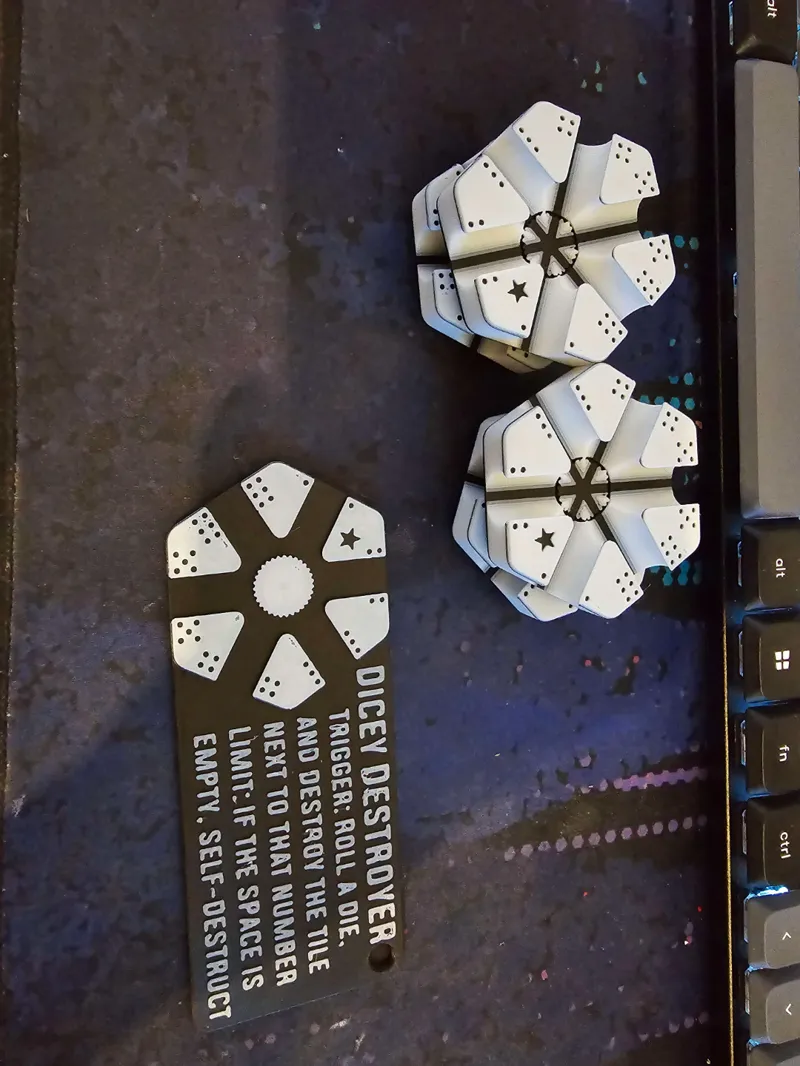 Hextraction Dicey Destroyer Multicolor