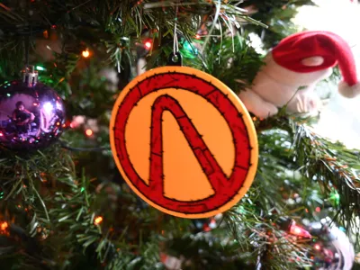 Borderlands Vault symbol Ornament