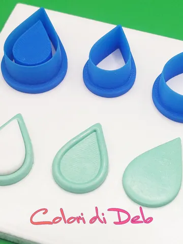 Accesorio de taller: Cutter per pasta polimerica cabochon goccia — vista de referencia 2