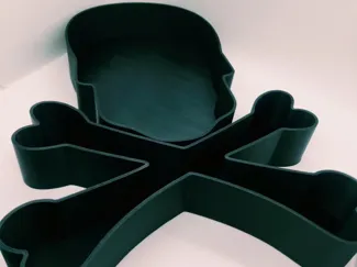 Plateau tête de mort