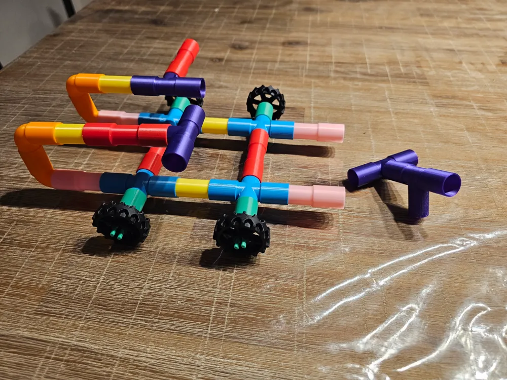 waterpipe building blocks for kids - Free 3D Print Model - MakerWorld
