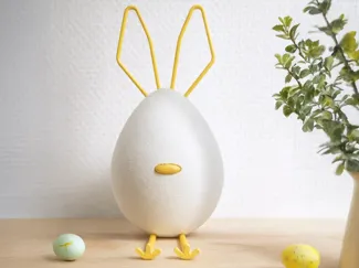 mix and match modern easter egg decoration