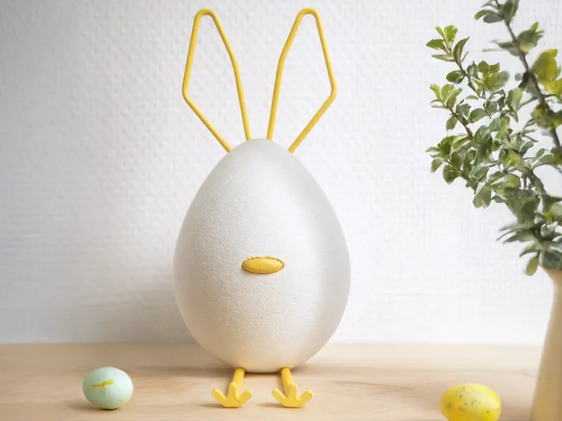 mix and match modern easter egg decoration