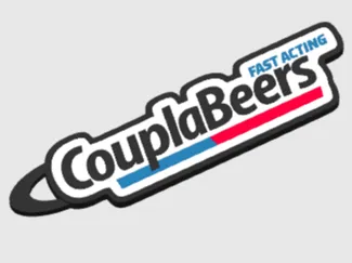 CouplaBeers Logo Keychain (Saturday Night Live)