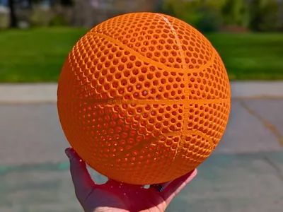 Airless Basketball - FiberFlex 30D