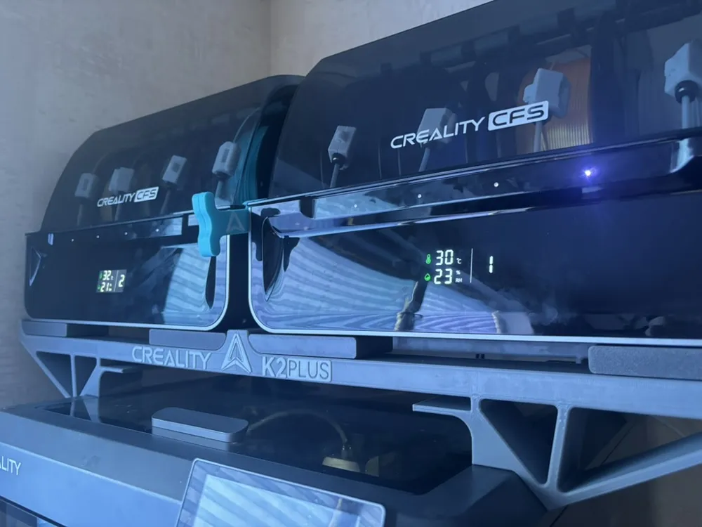 K2 Plus Dual risers for CFS motor release - Free 3D Print Model ...