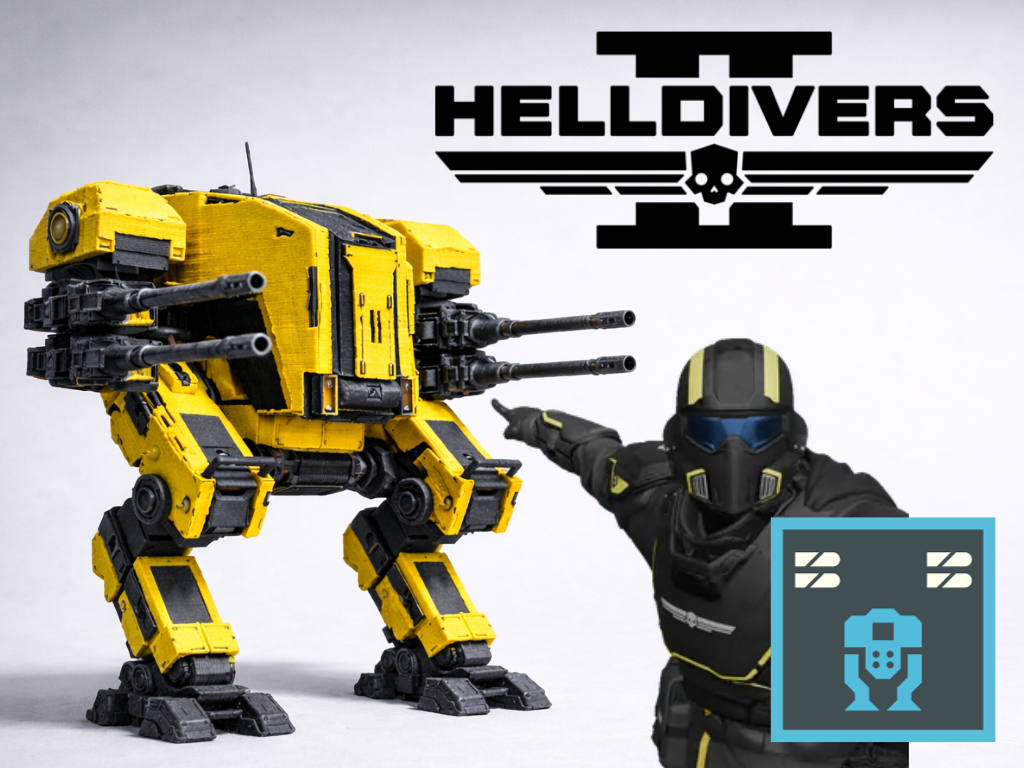 Helldivers 2 EXO-49 Emancipator Exosuit Mech