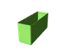 width 1(42mm) depth 3(126mm) all heights