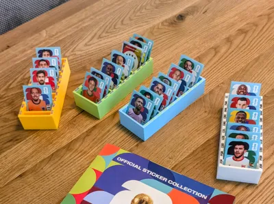 FIFA World Cup 2026 Sticker sorting boxes