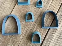 Emporte-pièces boucles d'oreilles « Arches épaisses » — photo 2