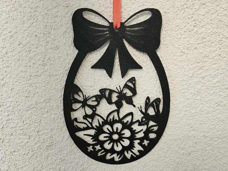 Osterei Fensterbild Wandbild