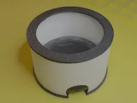 0.2mm layer, 2 walls, 15% infill, 2 color