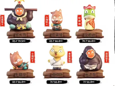 Langlang Mountain Little Monsters Four-in-One
