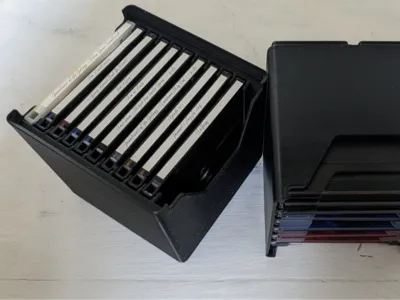 Gridfinity 2x2 Minidisc stackable