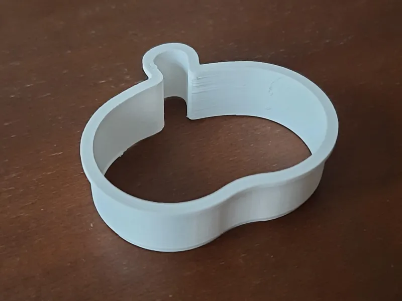 Pumpkin cookie cutter for Halloween