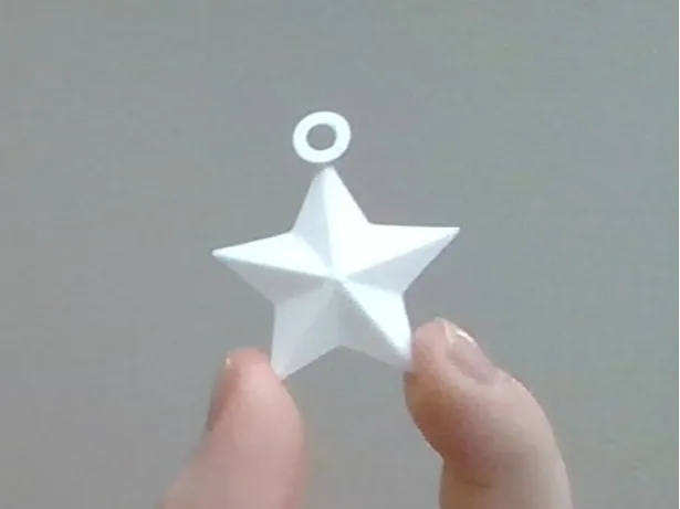 Star Christmas Ornament