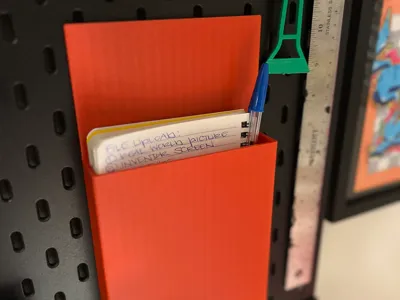 Skadis Notebook and Paper Organizer