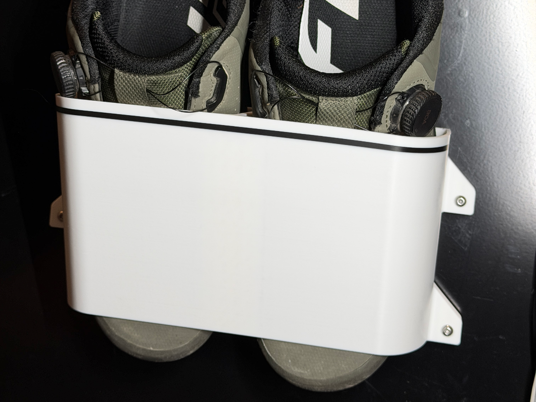 Magnetic shoe holder organizer parametric