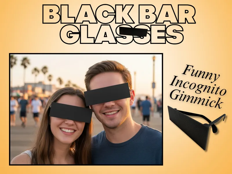 Black Bar Glasses
