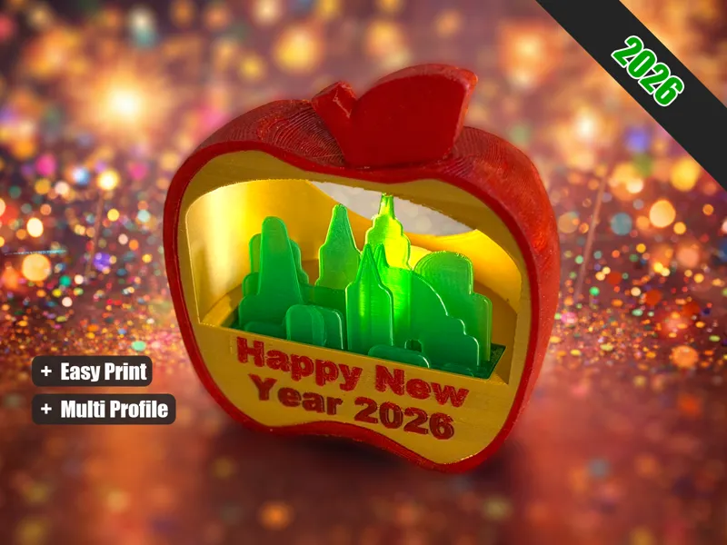 New Years Apple