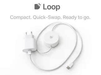 Loop | Compact, Quick-Swap Cable Winder.