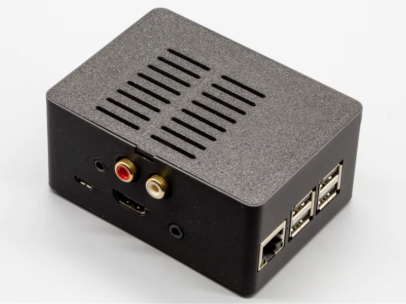 Enclosure for Raspberry Pi 3b with PiFi DAC+ V2.0